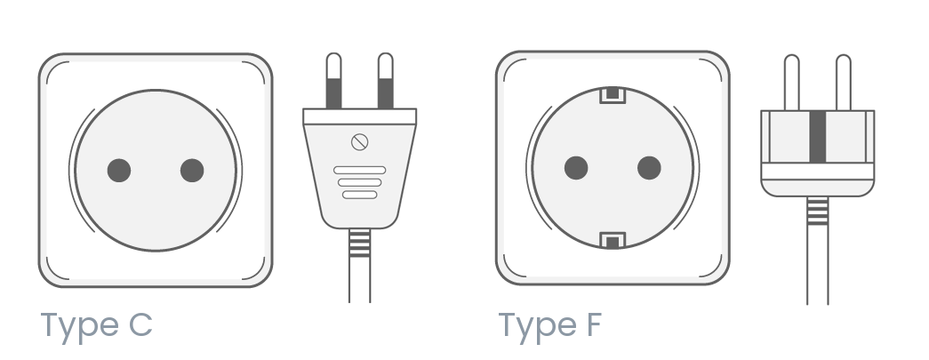 Hungarian electrical outlets and plugs