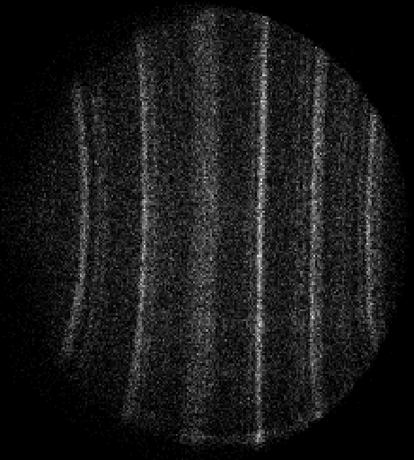 Linear ion crystal interference